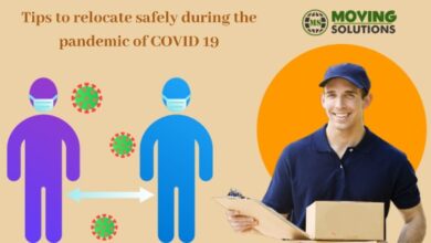 Photo of Tips to relocate safely during the pandemic of COVID 19