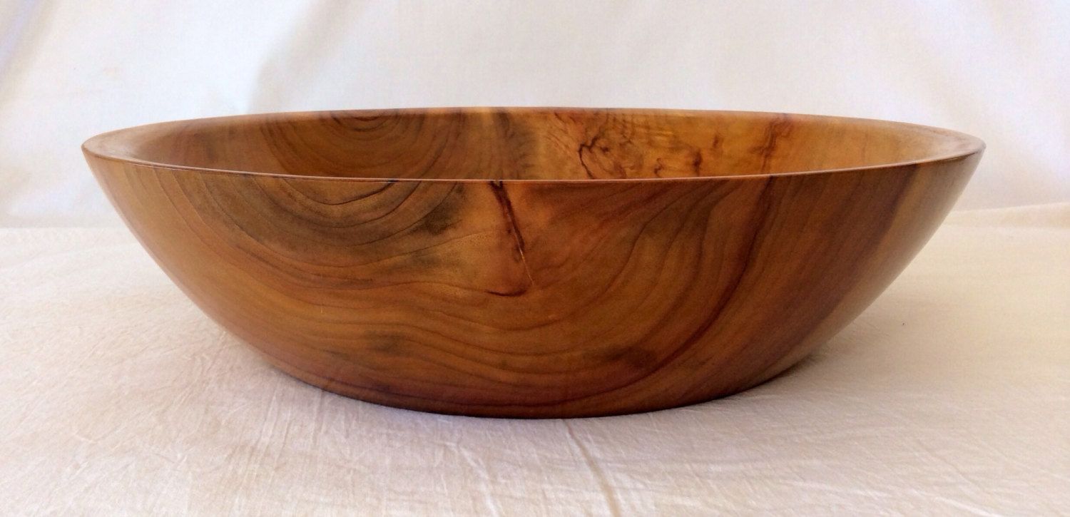 cleansing and caring for wooden bowls.