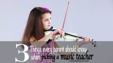 Photo of 3 things to note when hiring a private violin teacher