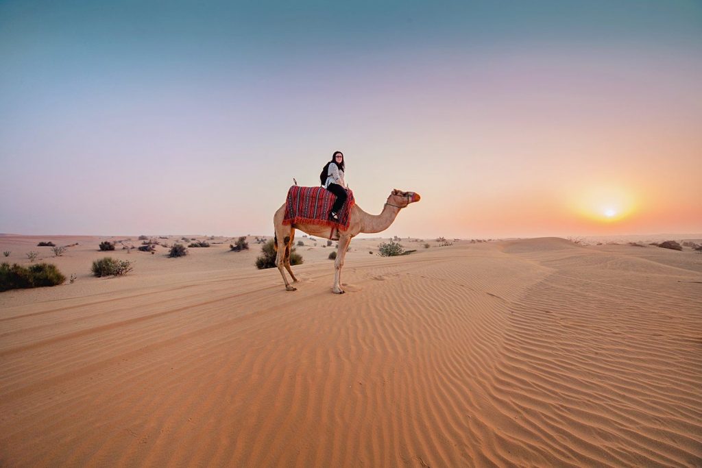 Camel Trekking Dubai