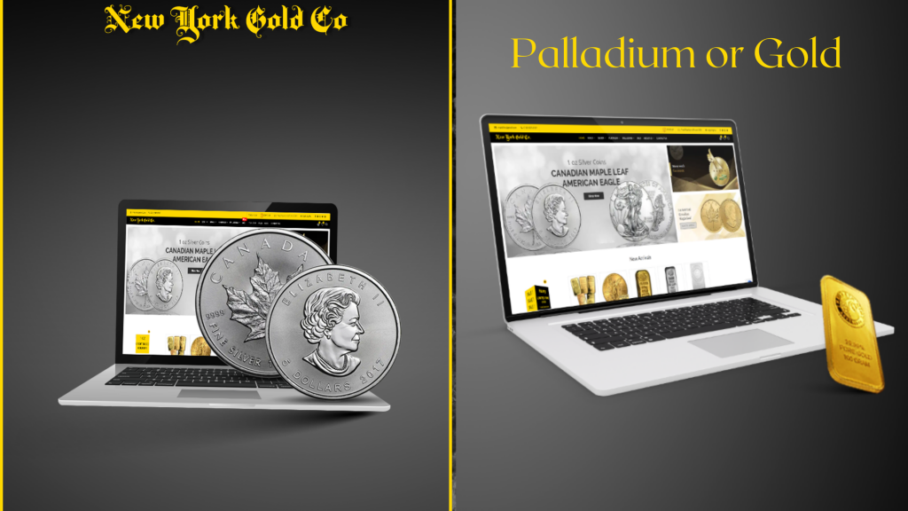 palladium bar or gold