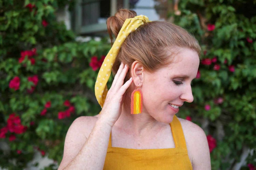 Rainbow Seeds BEAD Earing