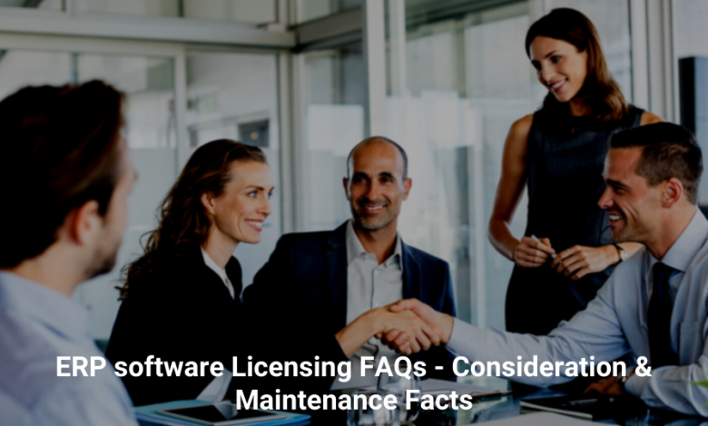 ERP software licensing FAQs