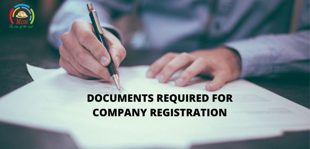 Documentation Required for Company Registration