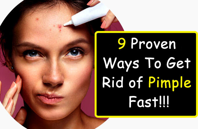 Get rid of pimples