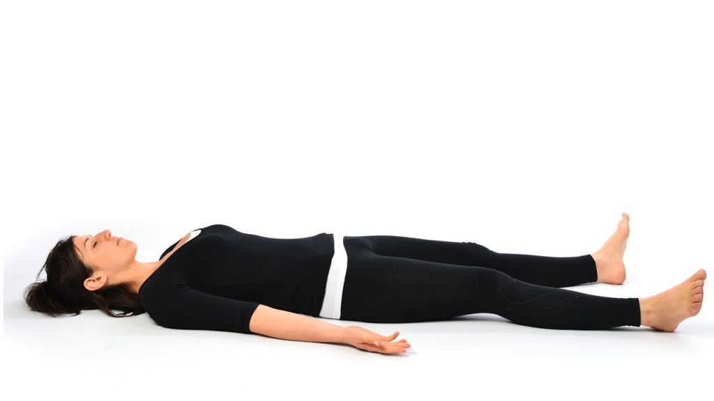 Savasana yoga pose