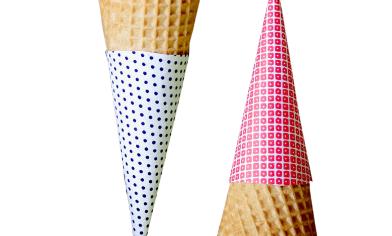 Ice Cream Cone Sleeve