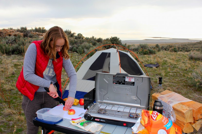 camping folding table