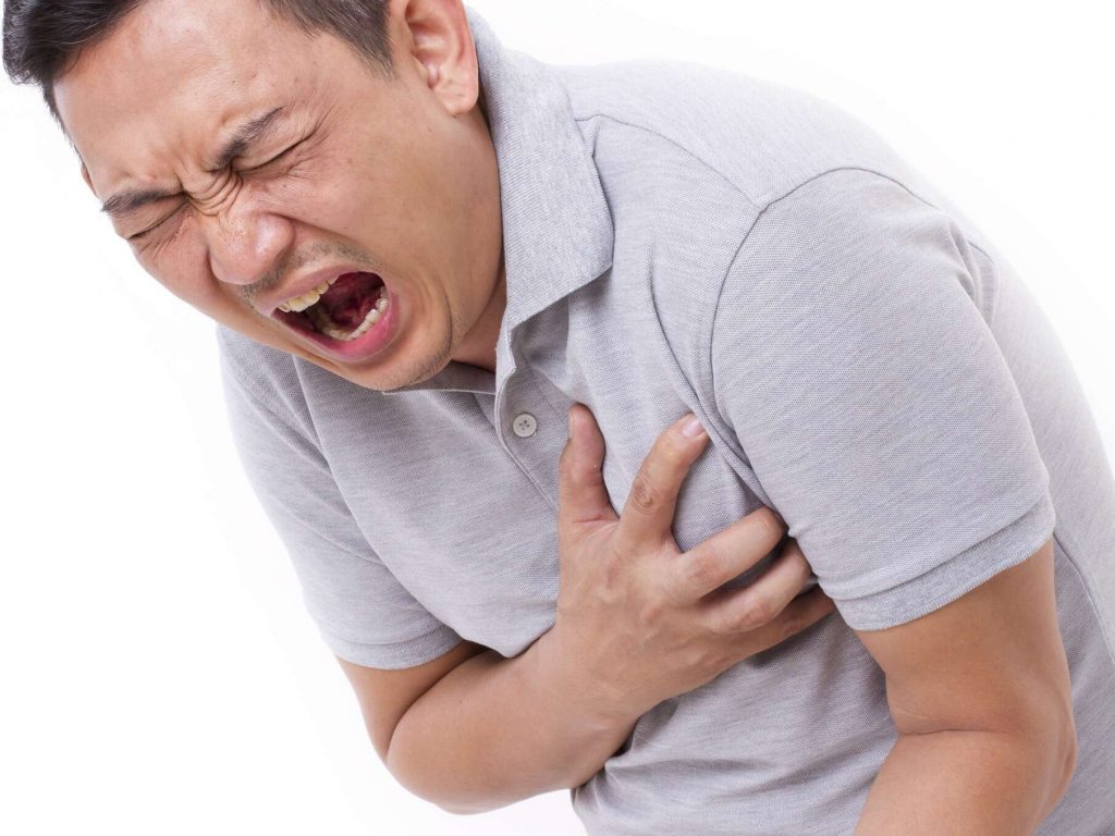 Symptoms of a heart attack