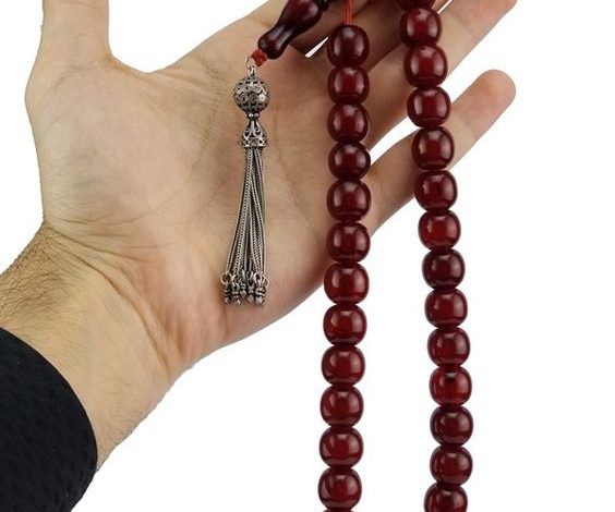 this is brown color islamic tasbih