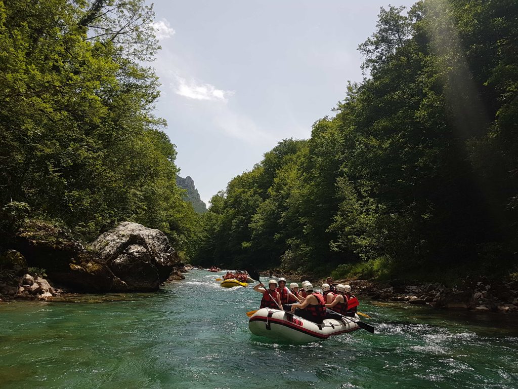 Tara river rafting is the best outdoor experience 