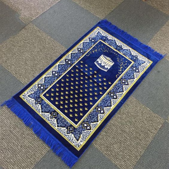 This is Royal Blue Prayer Mat