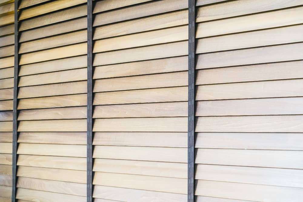 faux wood blinds