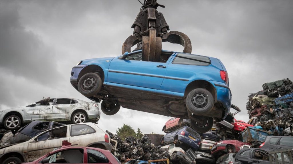 Scrap car removal