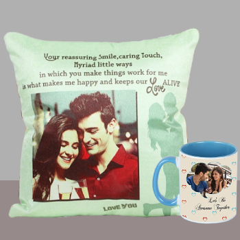 Mug With Cushion Gifts