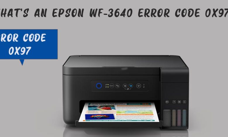 Epson Error Code 0x97