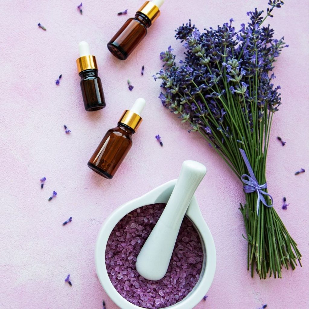 lavender massage oil