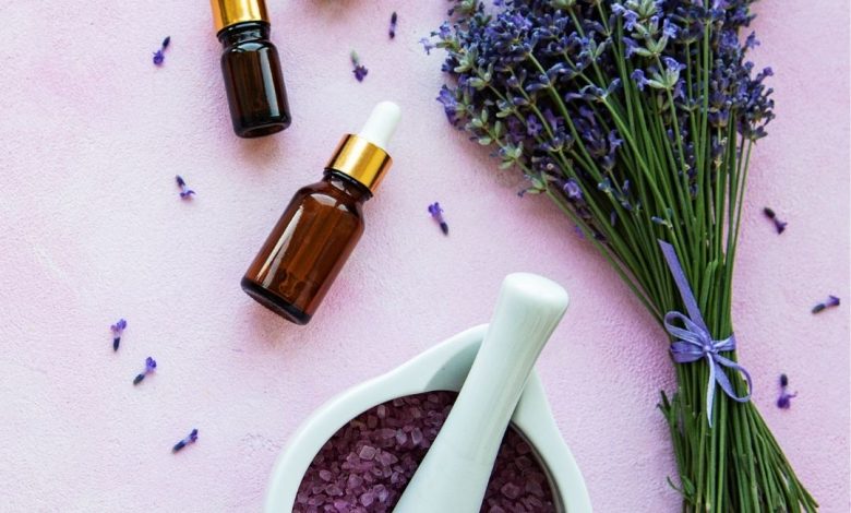 lavender massage oil