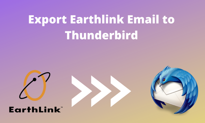 Export Earthlink to Tunderbird