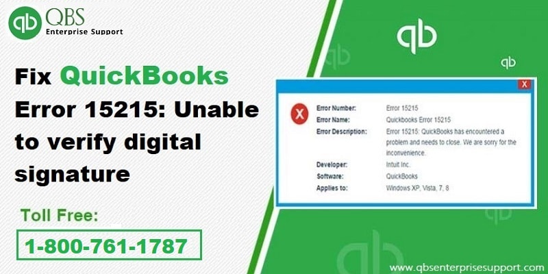 Fix QuickBooks Error 15215 When Downloading Payroll Updates - Featured Image