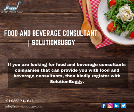 food beverage consultants