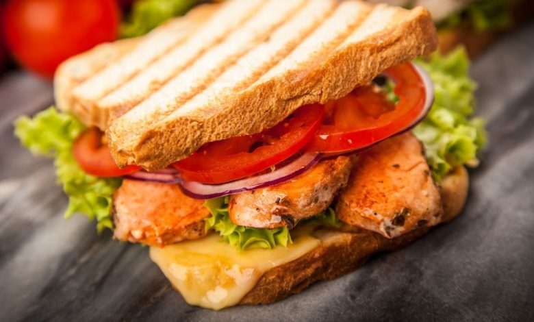 chicken tikka sandwich