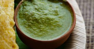 mint chutney for chicken tikka sandwich