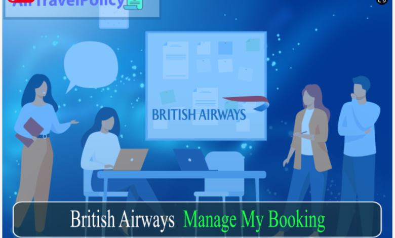 British Airways Manage My Booking