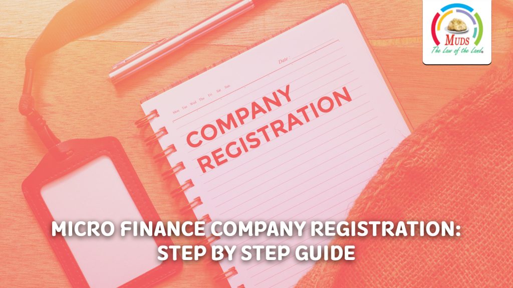 Micro Finance Company Registration