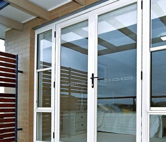 Aluminium doors