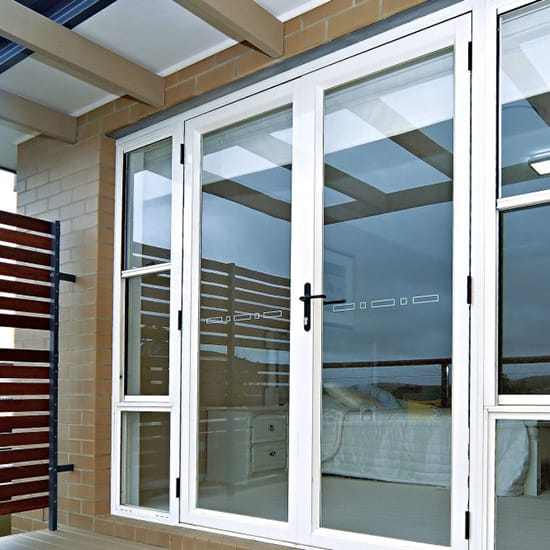 Aluminium doors